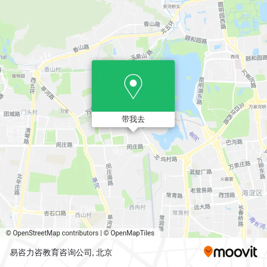 易咨力咨教育咨询公司地图