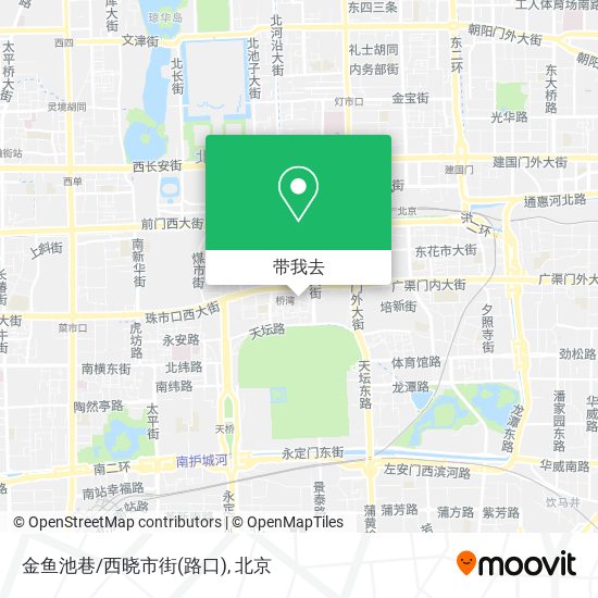 金鱼池巷/西晓市街(路口)地图