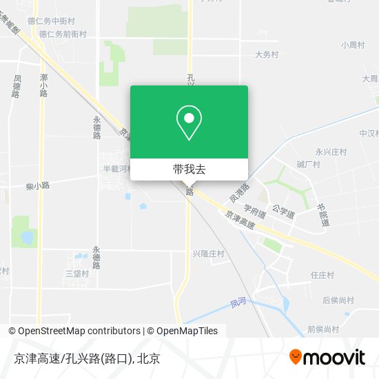 京津高速/孔兴路(路口)地图