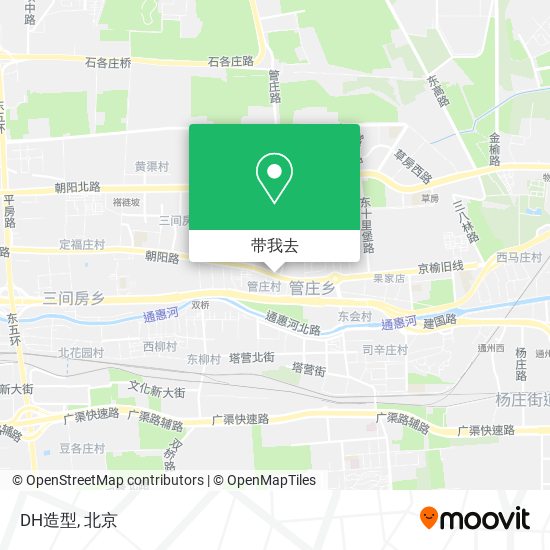 DH造型地图