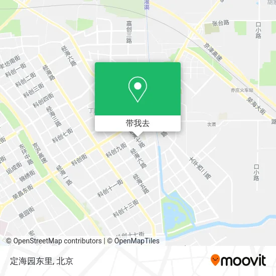 定海园东里地图