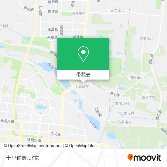 十里铺街地图