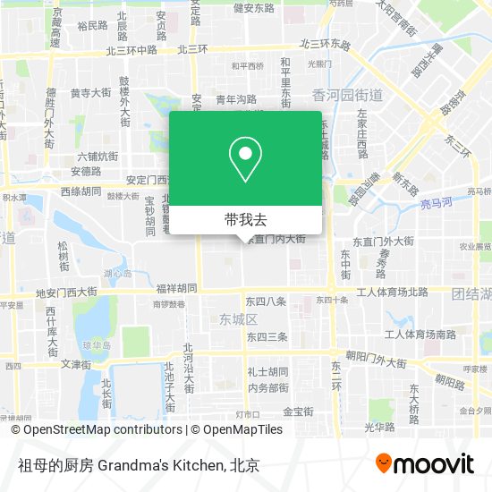 祖母的厨房 Grandma's Kitchen地图