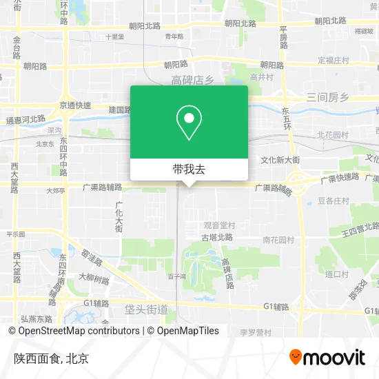 陕西面食地图