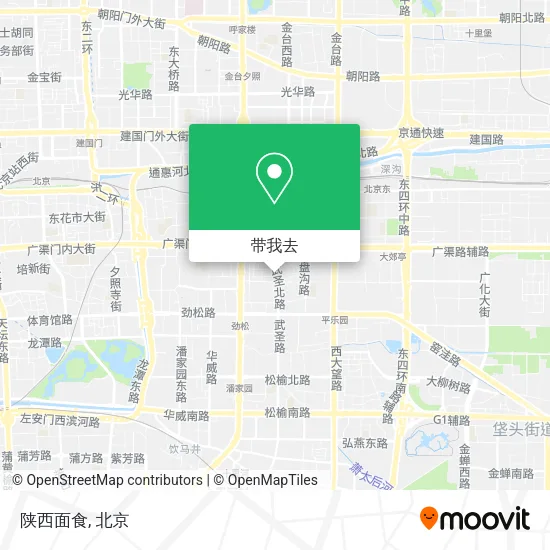 陕西面食地图