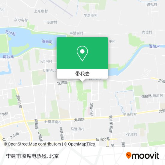 李建甫凉席电热毯地图