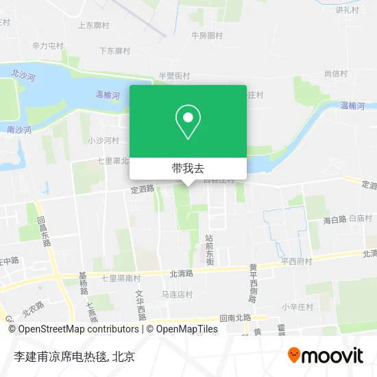 李建甫凉席电热毯地图