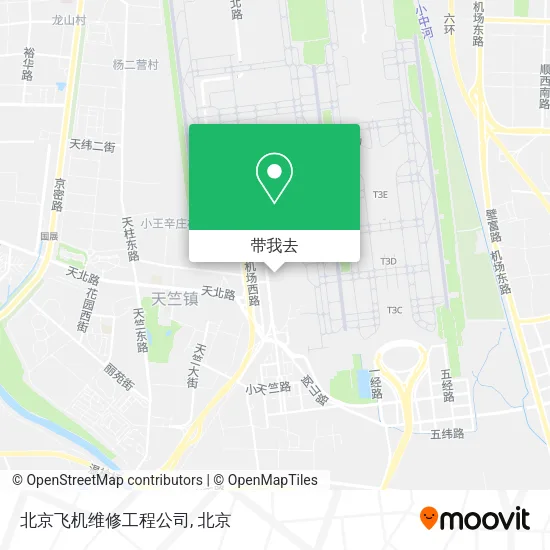 北京飞机维修工程公司地图