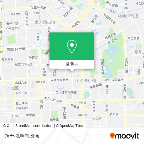 瑜舍-洗手间地图