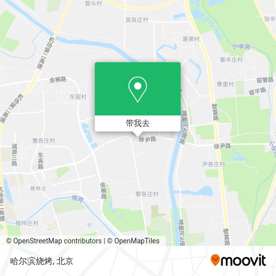 哈尔滨烧烤地图