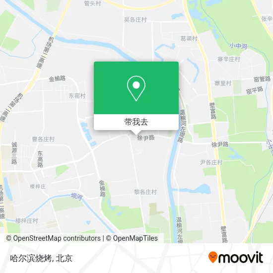哈尔滨烧烤地图