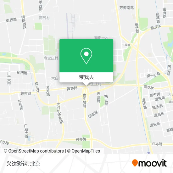 兴达彩钢地图