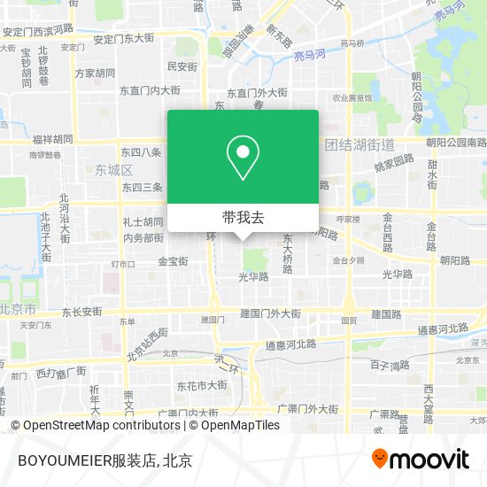 BOYOUMEIER服装店地图