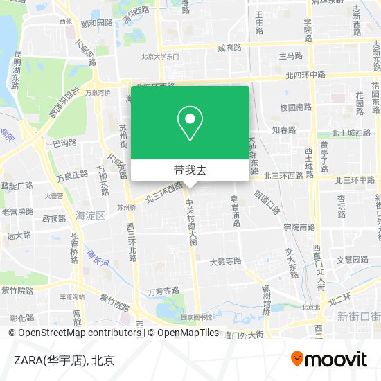 ZARA(华宇店)地图