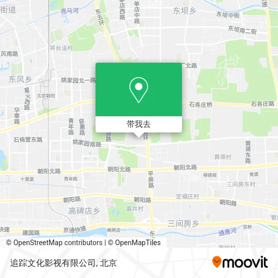 追踪文化影视有限公司地图