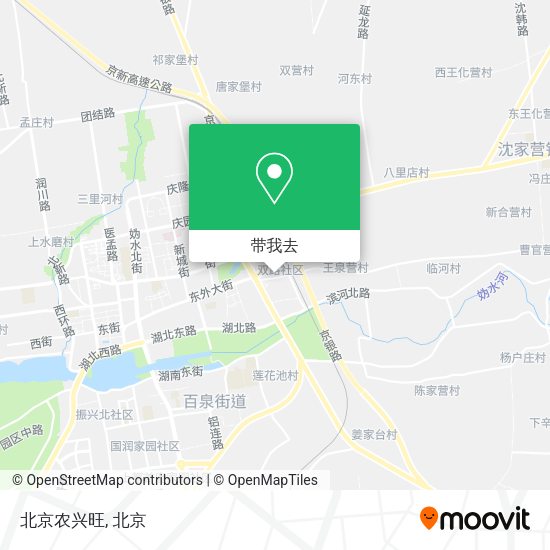北京农兴旺地图