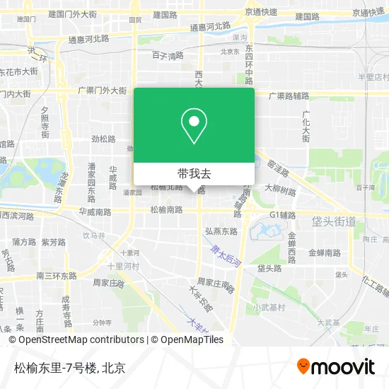 松榆东里-7号楼地图