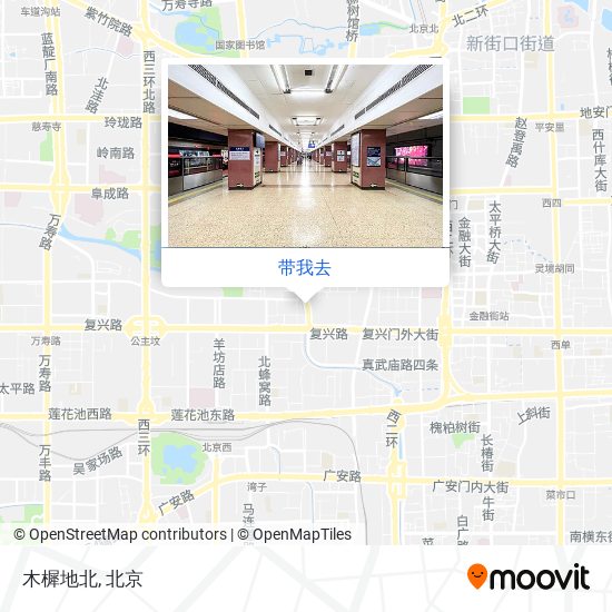 木樨地北地图