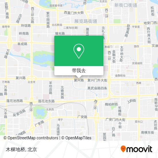 木樨地桥地图