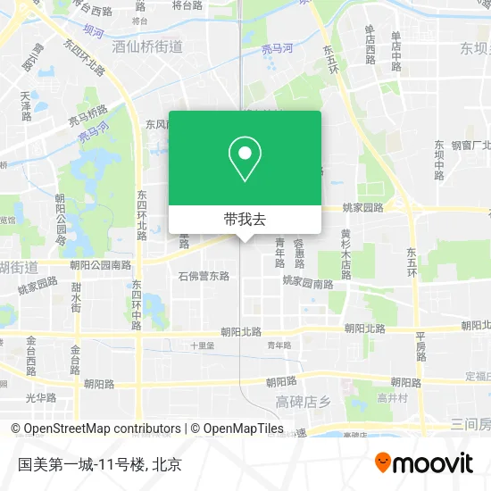 国美第一城-11号楼地图