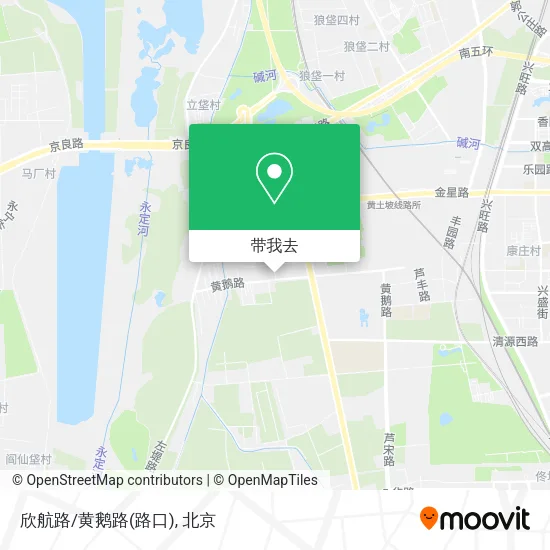 欣航路/黄鹅路(路口)地图