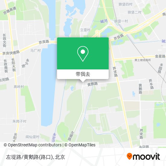 左堤路/黄鹅路(路口)地图