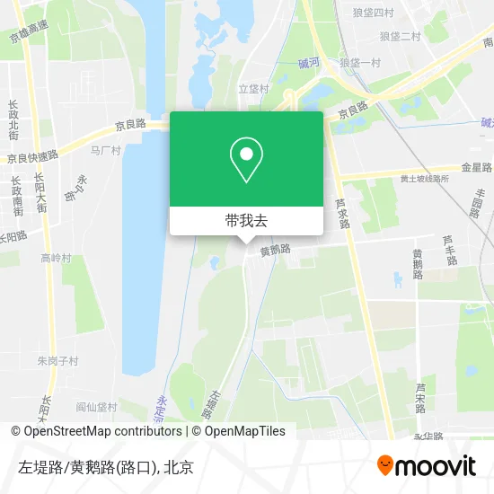 左堤路/黄鹅路(路口)地图