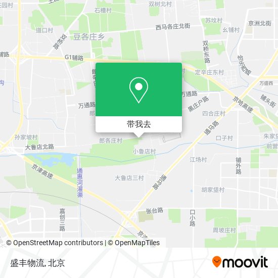 盛丰物流地图