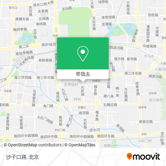 沙子口路地图