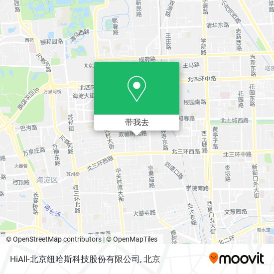 HiAll-北京纽哈斯科技股份有限公司地图