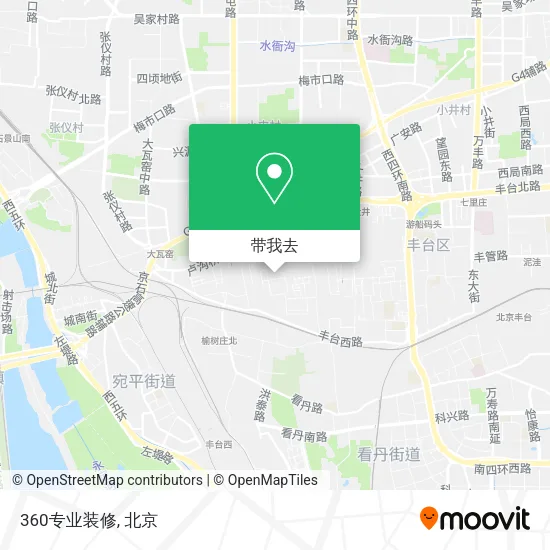360专业装修地图