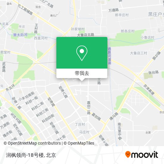 润枫领尚-18号楼地图