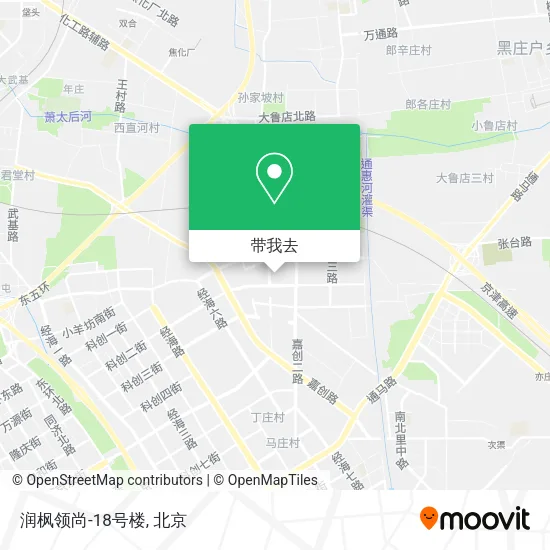 润枫领尚-18号楼地图