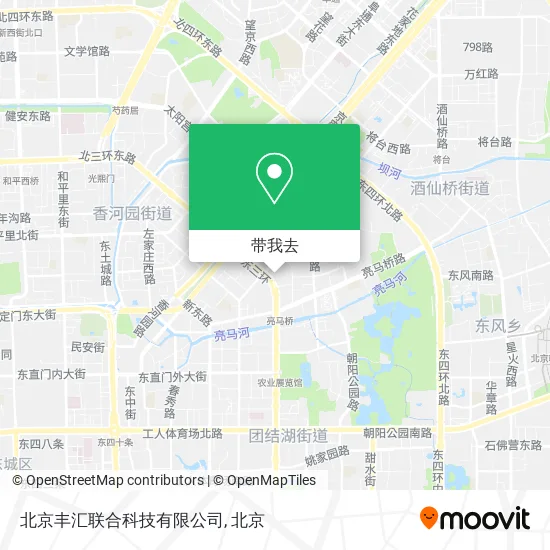 北京丰汇联合科技有限公司地图