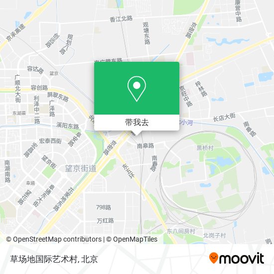 草场地国际艺术村地图