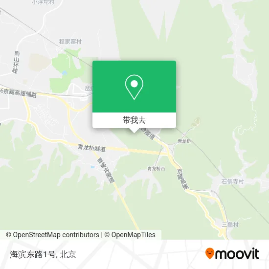 海滨东路1号地图