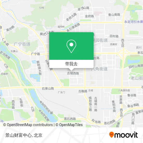 景山财富中心地图