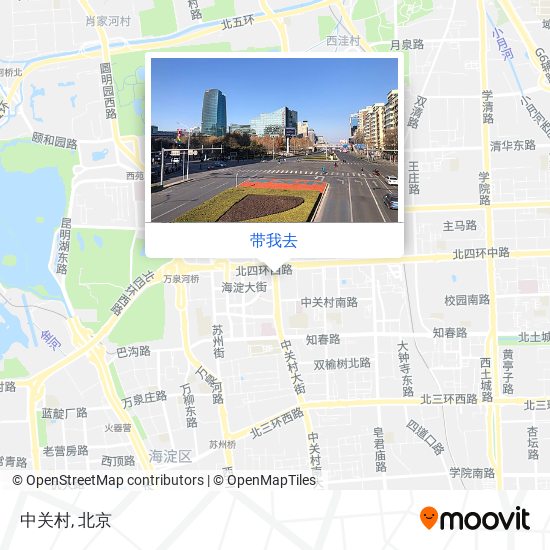 中关村地图