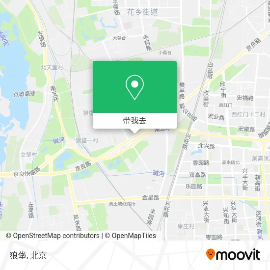 狼垡地图