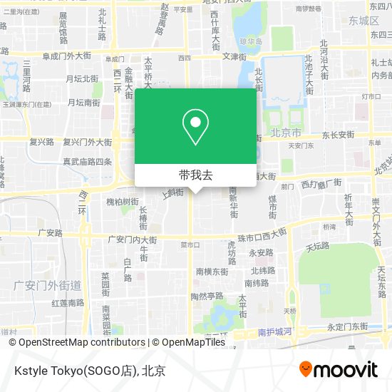 Kstyle Tokyo(SOGO店)地图