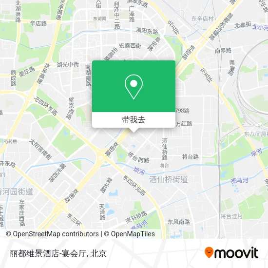丽都维景酒店-宴会厅地图