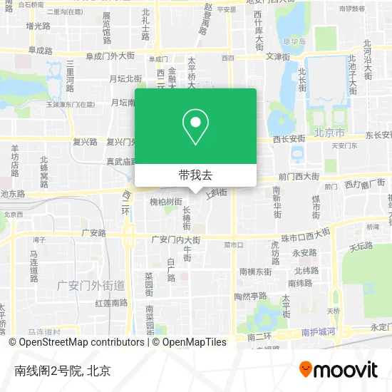 南线阁2号院地图