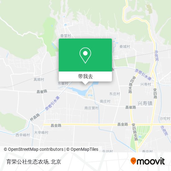 育荣公社生态农场地图