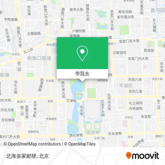 北海皇家邮驿地图