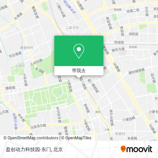 盈创动力科技园-东门地图
