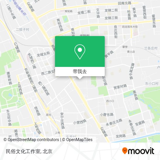 民俗文化工作室地图