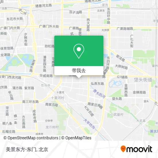 美景东方-东门地图