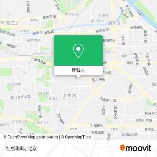 红杉咖啡地图