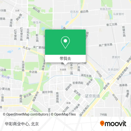 华彩商业中心地图