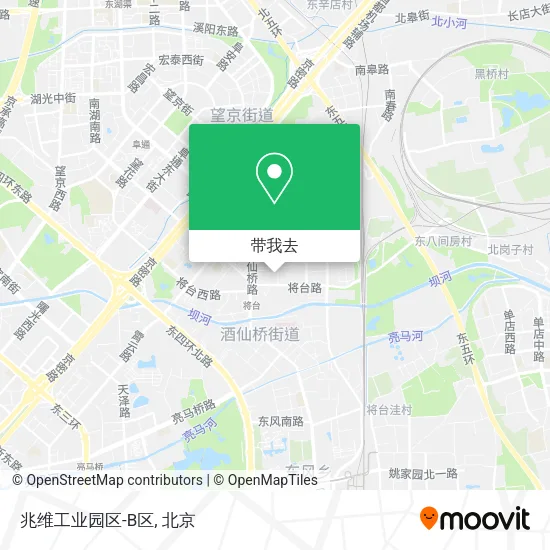 兆维工业园区-B区地图